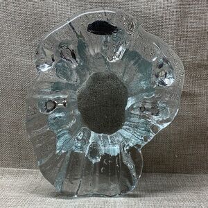 Vintage BLENKO Handcraft Elegant Glass Ashtray or Bowl